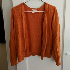 H&M Burnt orange cardigan